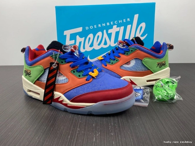Rep Husky Jordan Low Doernbecher 5 Air DR6287-486 0712